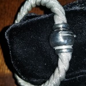 STERLING SILVER/925 TWISTED BRACELET ITALIAN.